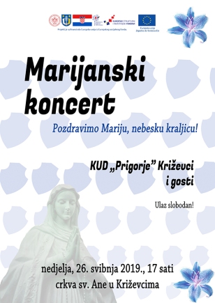 PLAKAT marijanski koncert